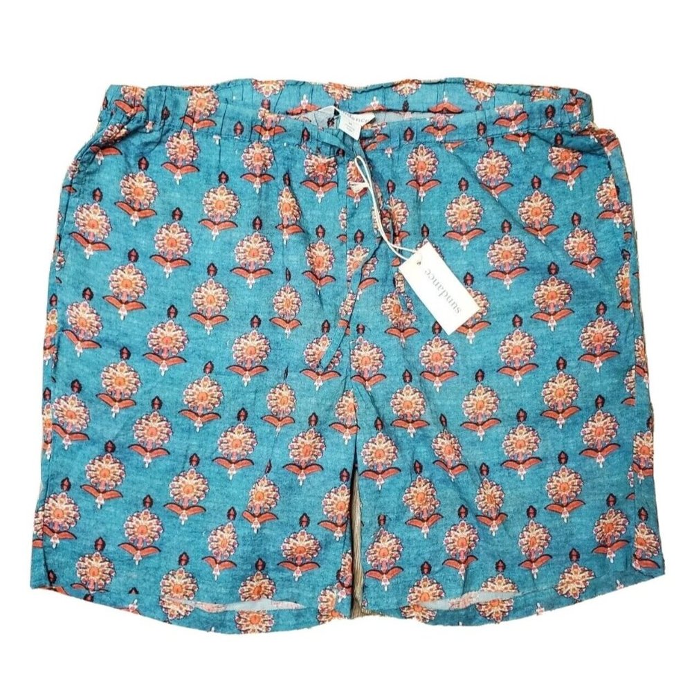 NEW Sundance Women's Pajama Shorts Lightweight Elastic Waist Drawstring Comfort